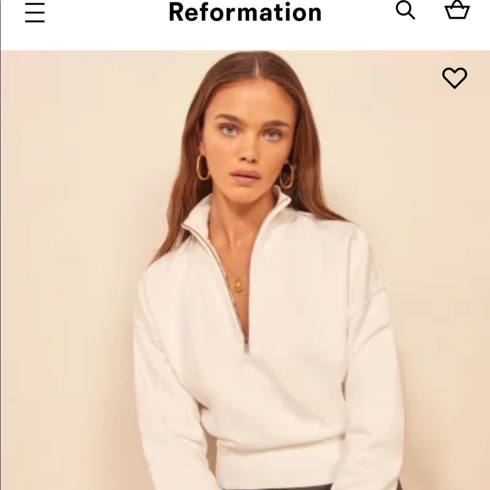 Marla Zip Sweatshirt